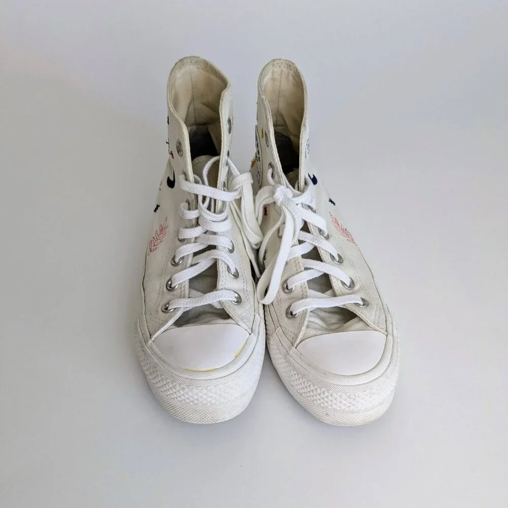 Converse Chuck Taylor All Star Lift Platform Embroidered size : 6.5 - Picture 3 of 9